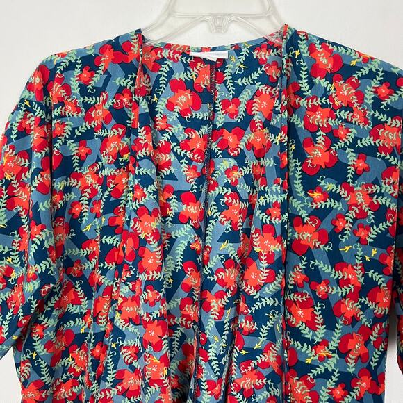 LuLaRoe Womens Floral Kimono Size 3 - Picture 3 of 11